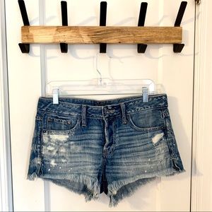 Abercrombie & Fitch Denim Cut-Off Shorts